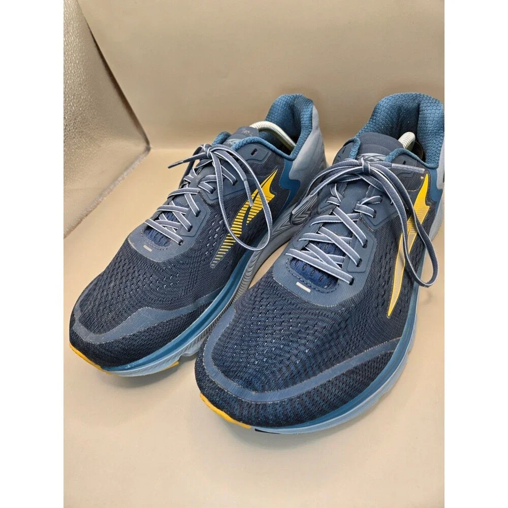 Altra Torin 5 Trail Shoes Mens 11.5 Wide Blue Running Athletic Zero Drop Sneaker